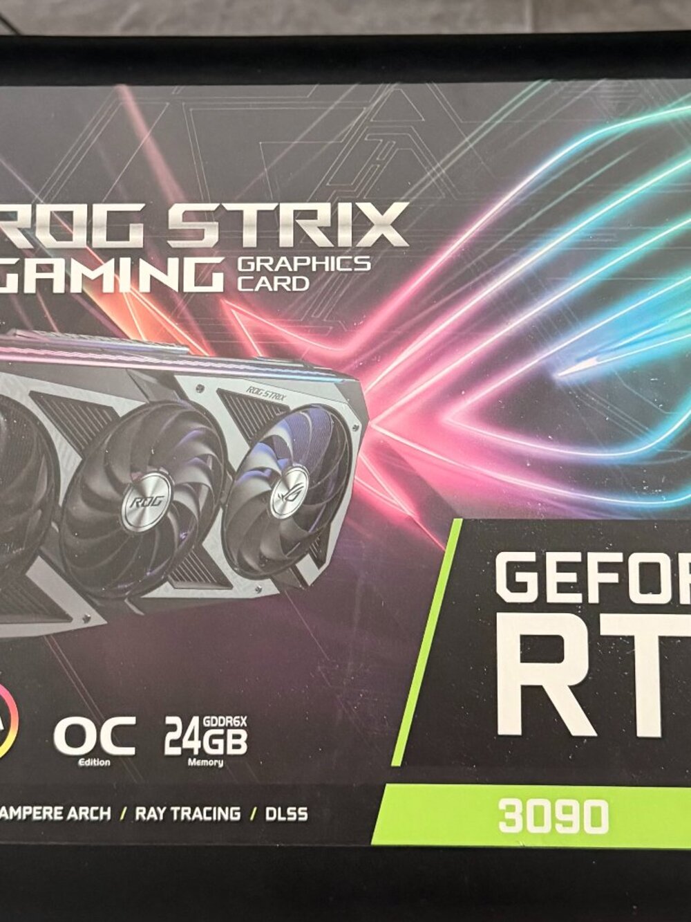 ASUS ROG Strix GeForce RTX 3090 OC 24GB GDDR6X RGB VR DLSS HDMI